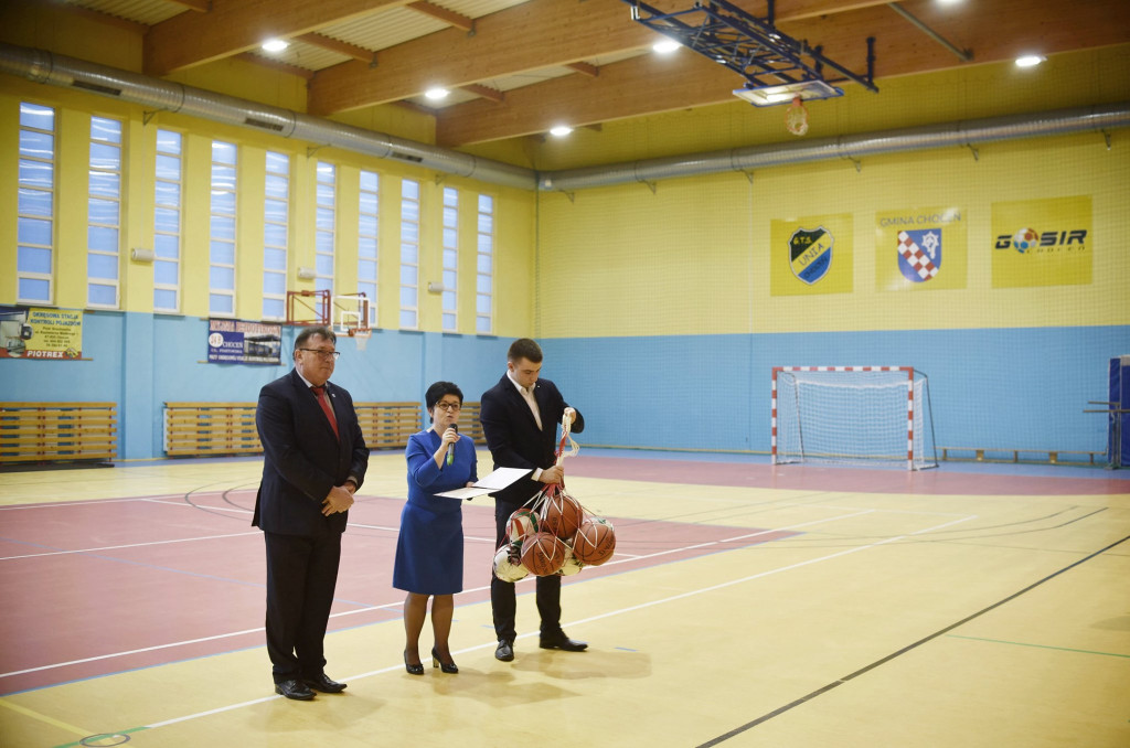 10 lat hali sportowej w Choceniu