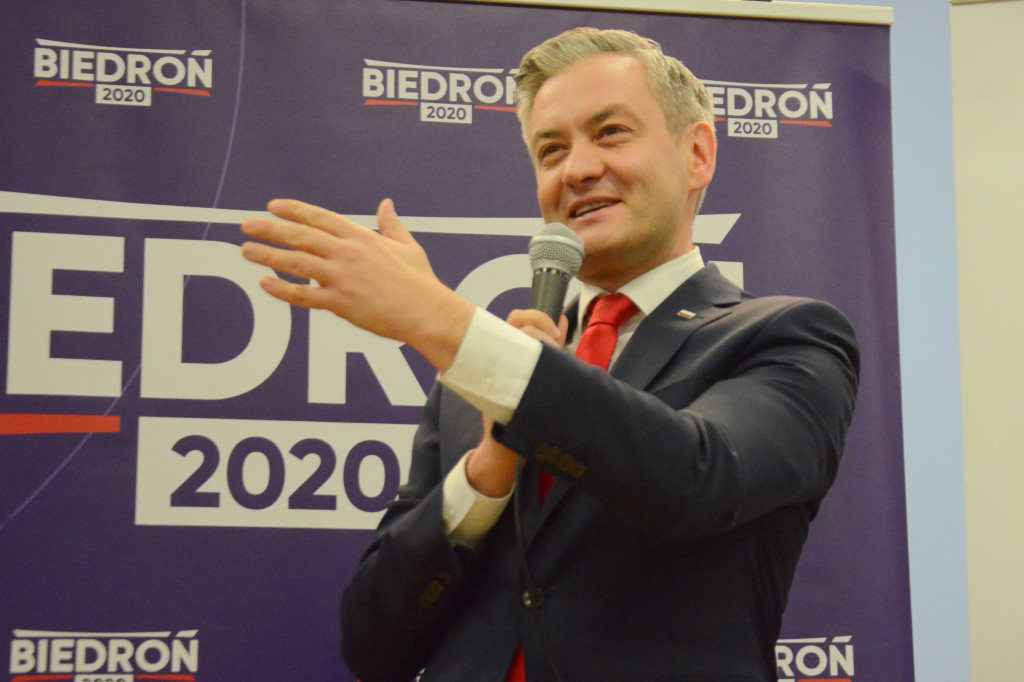 Robert Biedroń we Włocławku
