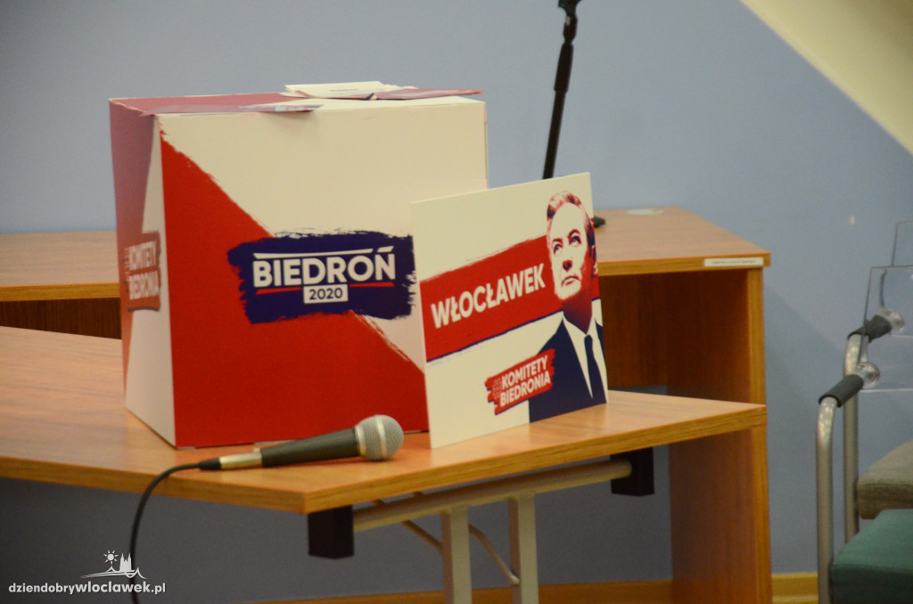 Robert Biedroń we Włocławku