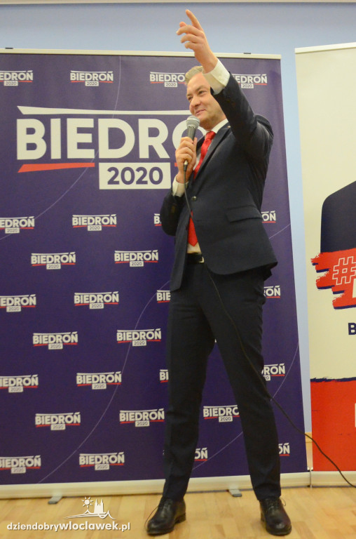 Robert Biedroń we Włocławku