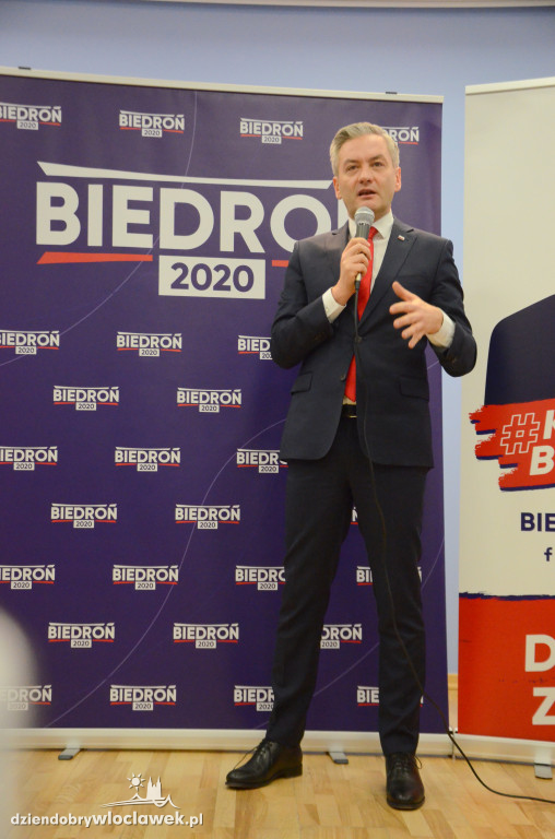 Robert Biedroń we Włocławku