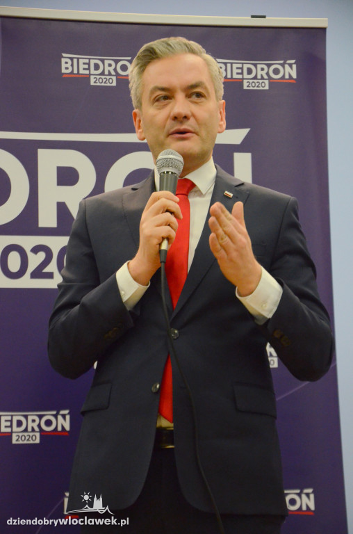 Robert Biedroń we Włocławku