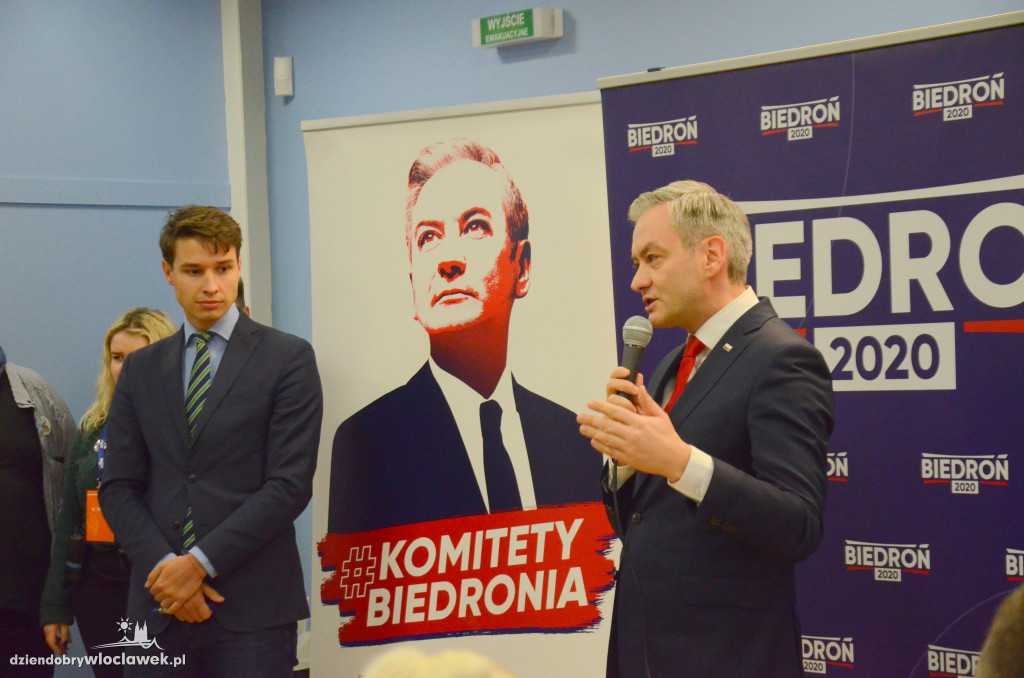 Robert Biedroń we Włocławku