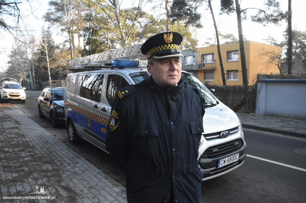 MPEC i SM sprawdzają kominy włocławian