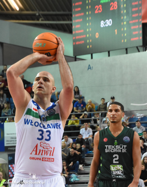 Mecz Anwil Włocławek - Teksüt Bandirma