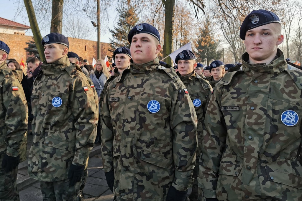 Uczniowie ZSA na ważnej uroczystości