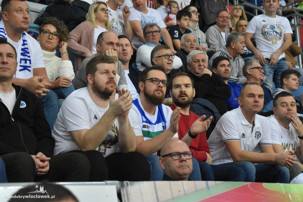 Kibice na meczu Anwil - Astoria