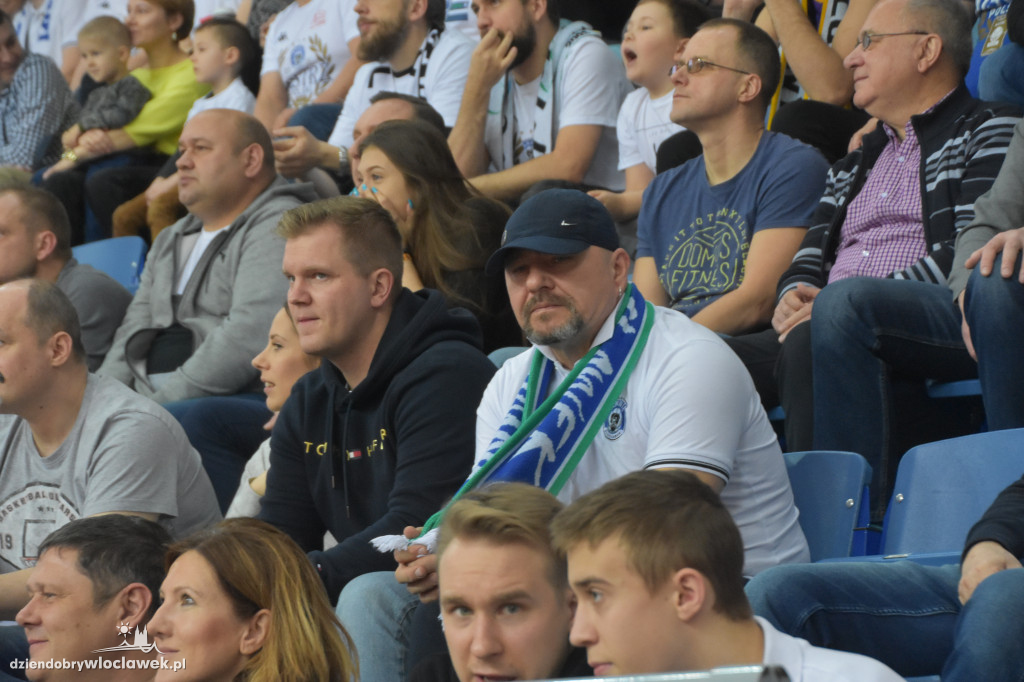 Kibice na meczu Anwil - Astoria