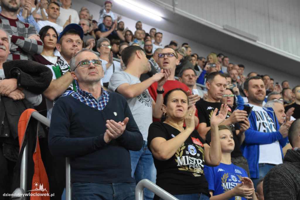 Kibice na meczu Anwil - Astoria