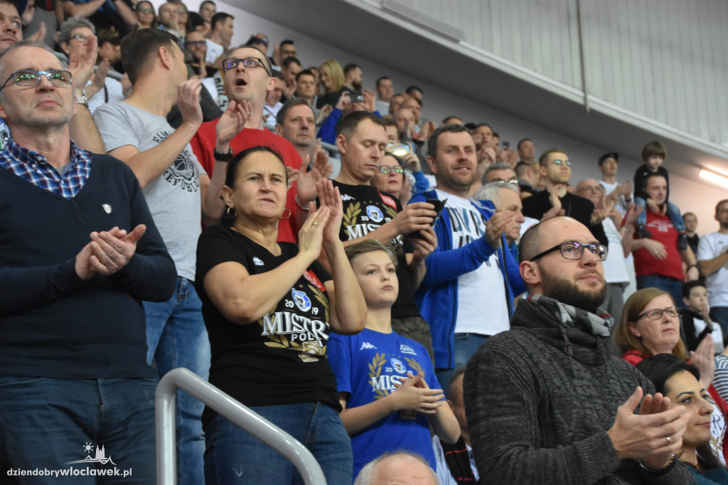 Kibice na meczu Anwil - Astoria