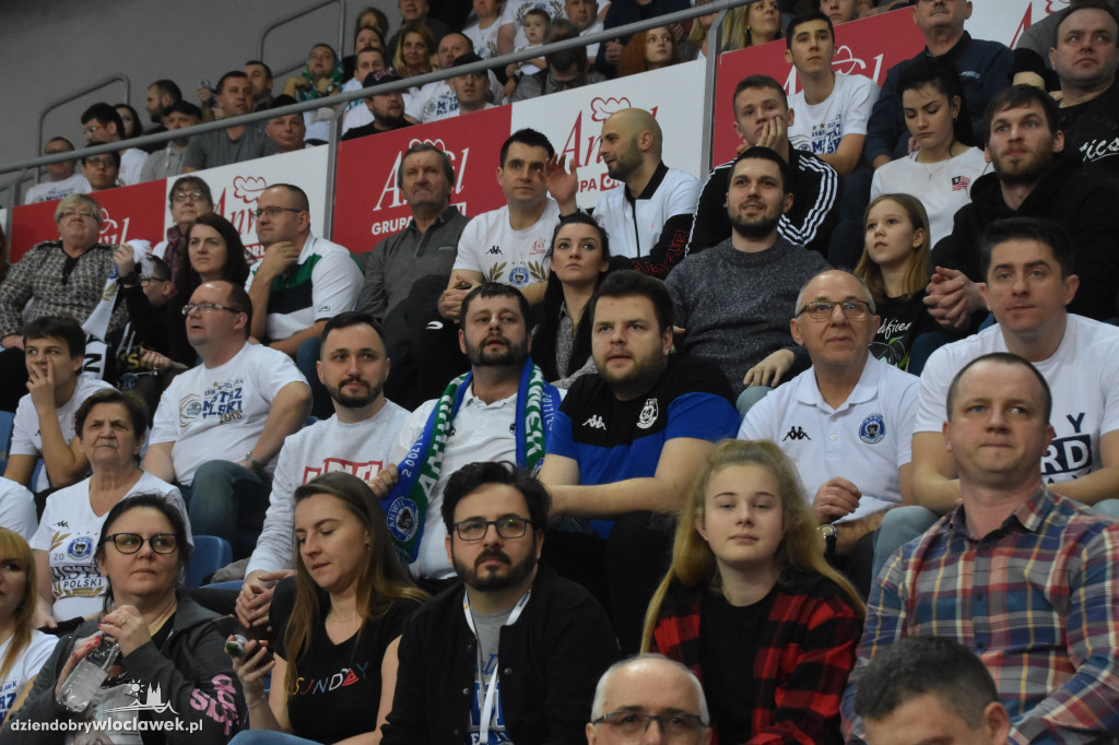 Kibice na meczu Anwil - Astoria