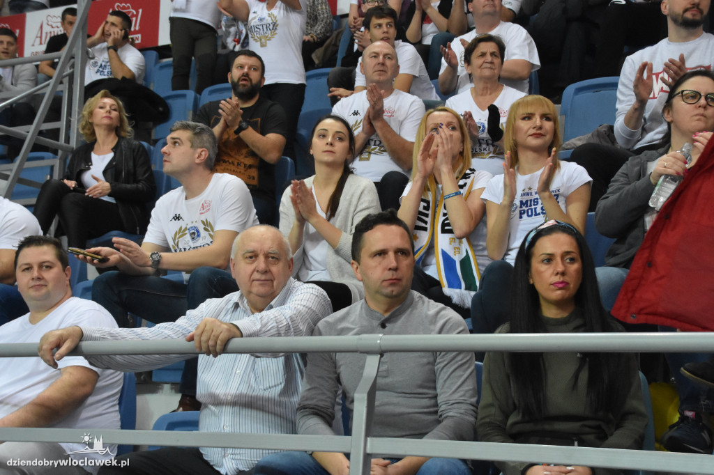 Kibice na meczu Anwil - Astoria