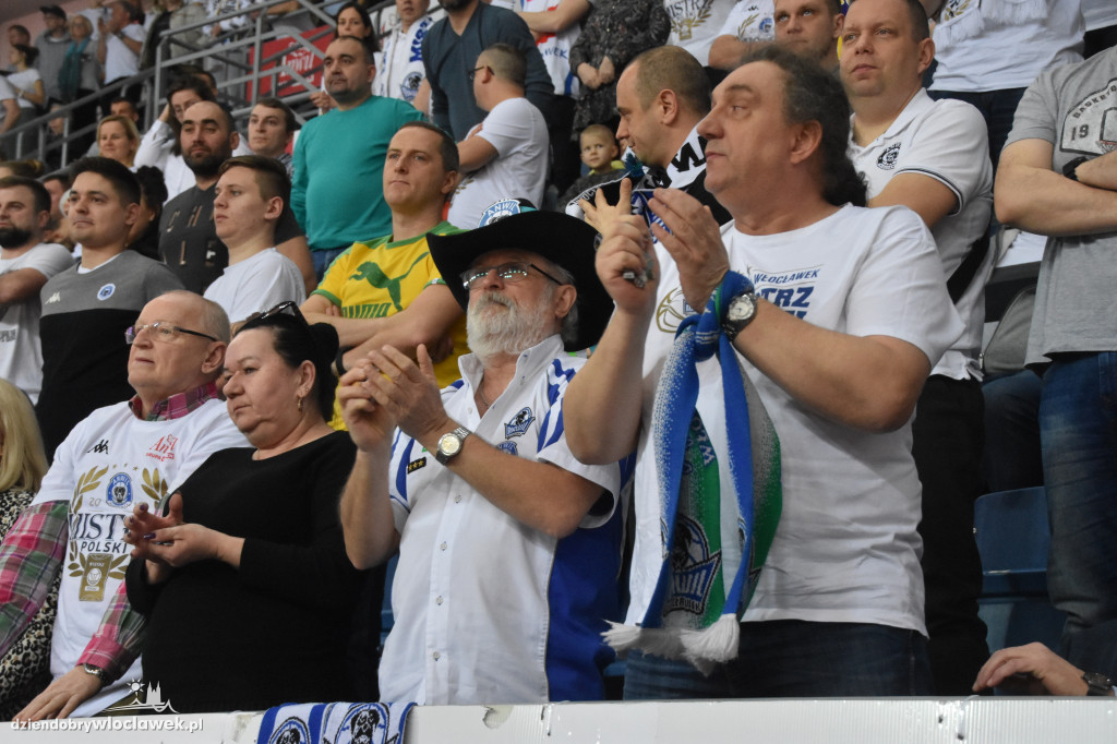 Kibice na meczu Anwil - Astoria