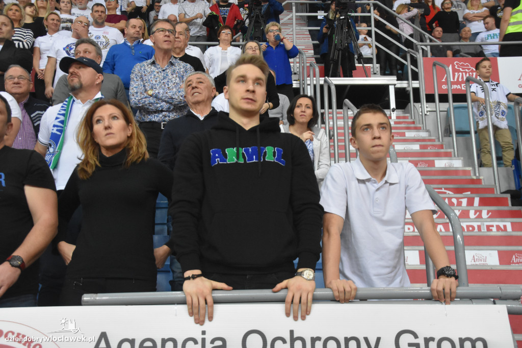 Kibice na meczu Anwil - Astoria