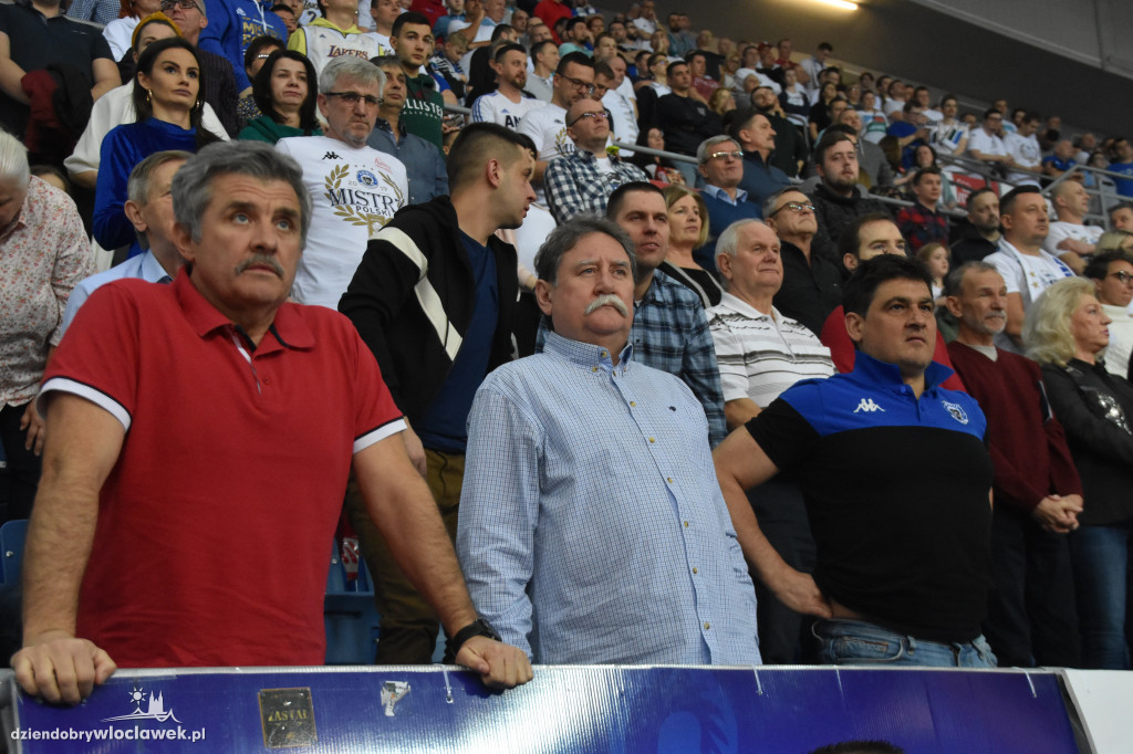 Kibice na meczu Anwil - Astoria