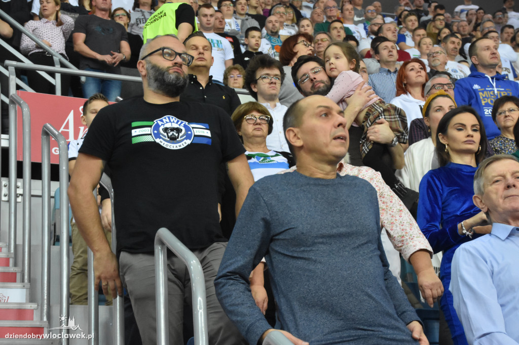 Kibice na meczu Anwil - Astoria