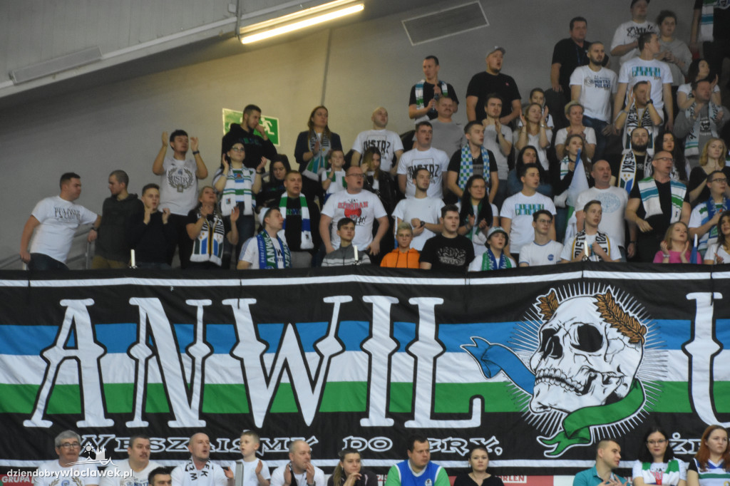 Kibice na meczu Anwil - Astoria