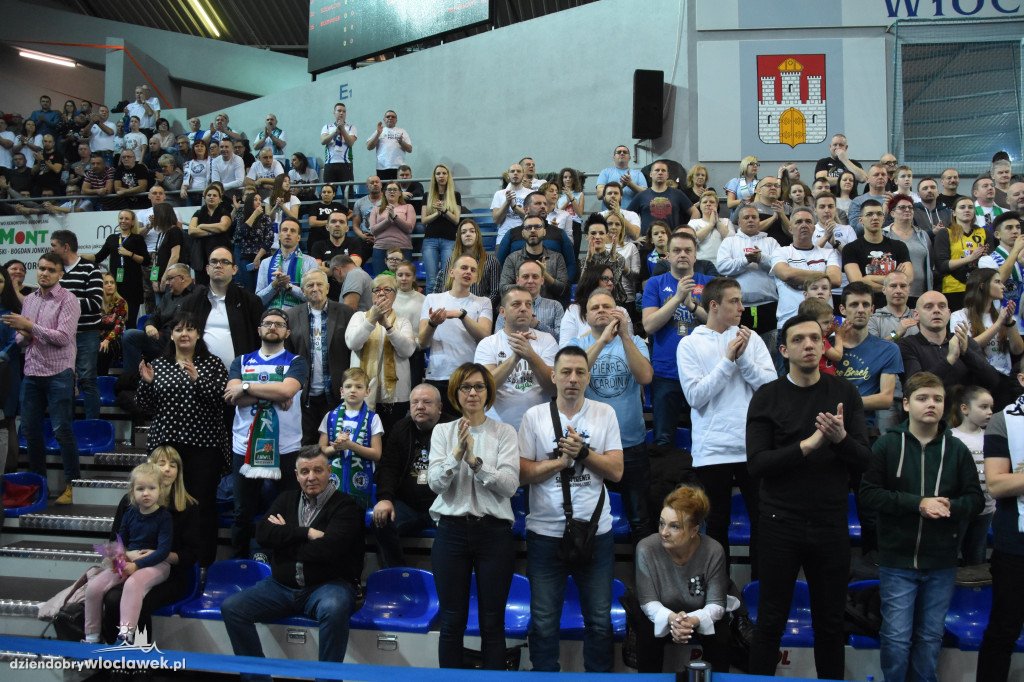 Kibice na meczu Anwil - Astoria