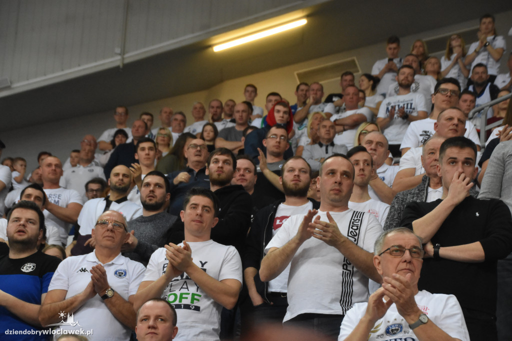 Kibice na meczu Anwil - Astoria