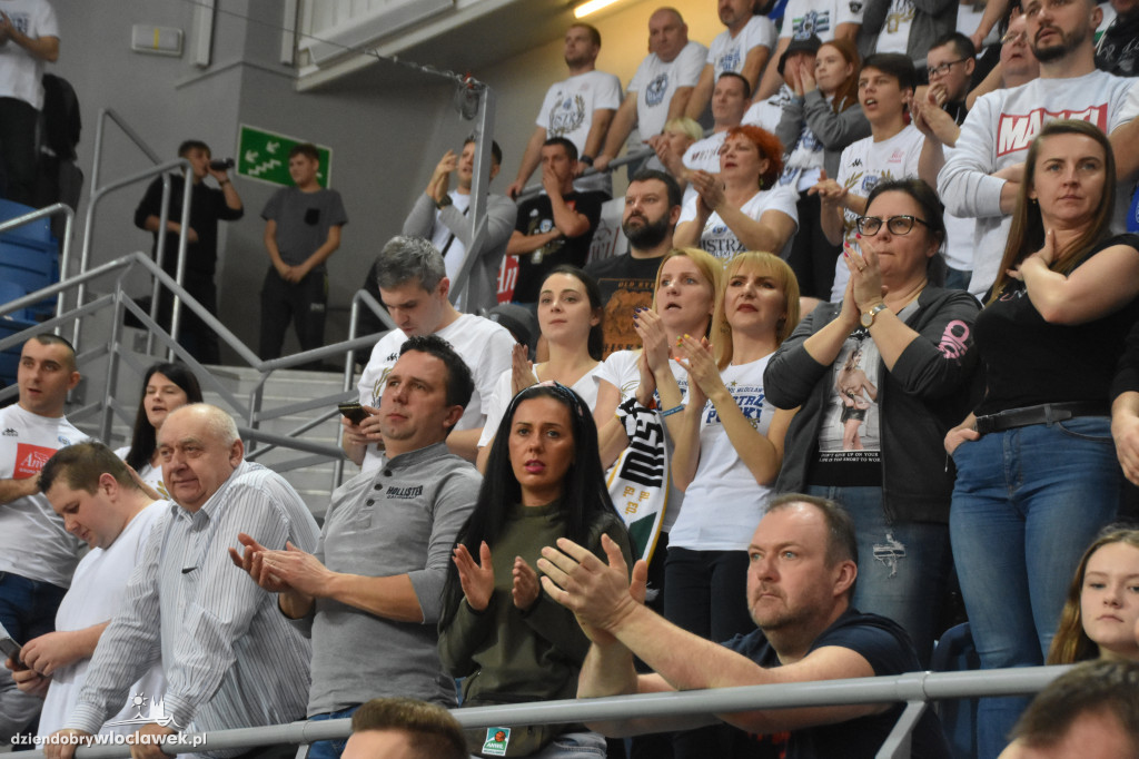 Kibice na meczu Anwil - Astoria
