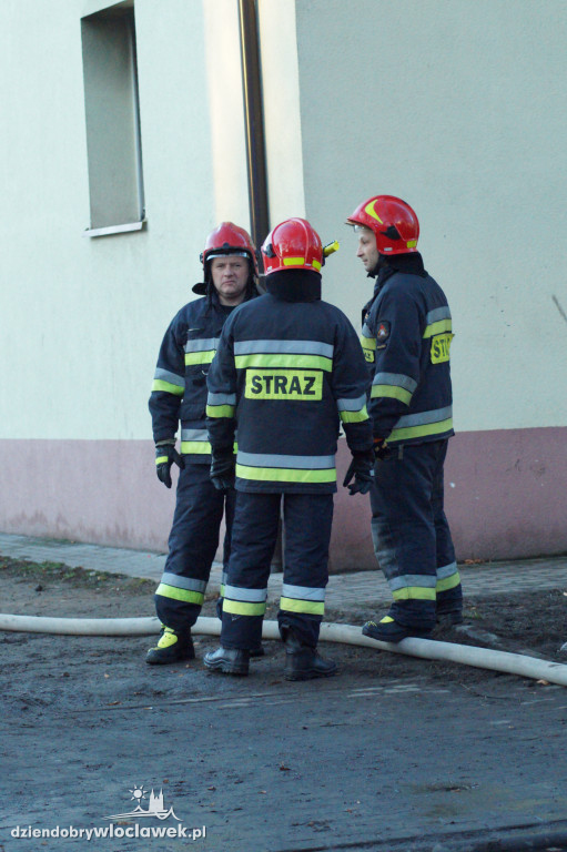 Pożar w budynku wielorodzinnym przy Kraszewskiego