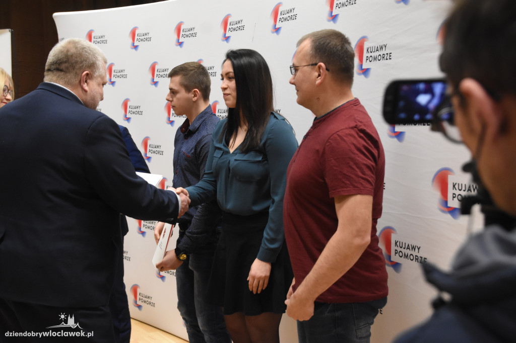 Wręczenie nagród dla sportowców i ich trenerów