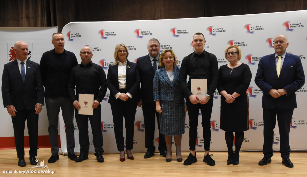 Wręczenie nagród dla sportowców i ich trenerów