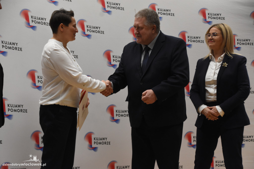 Wręczenie nagród dla sportowców i ich trenerów