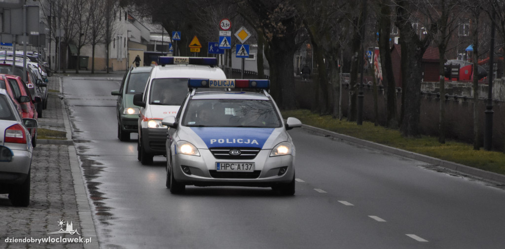Blokada na kole samochodu prezydenta