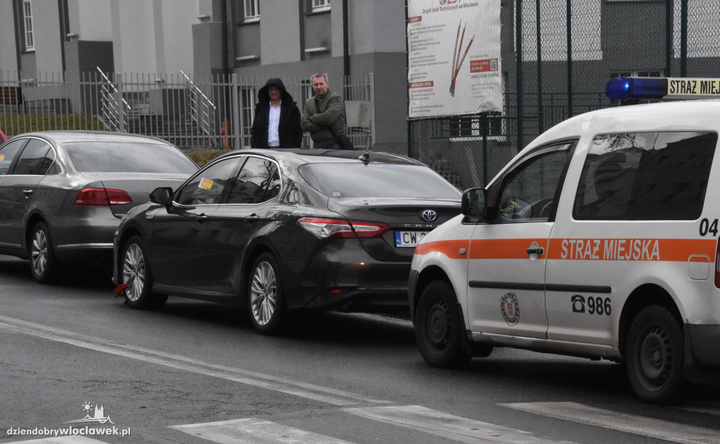 Blokada na kole samochodu prezydenta