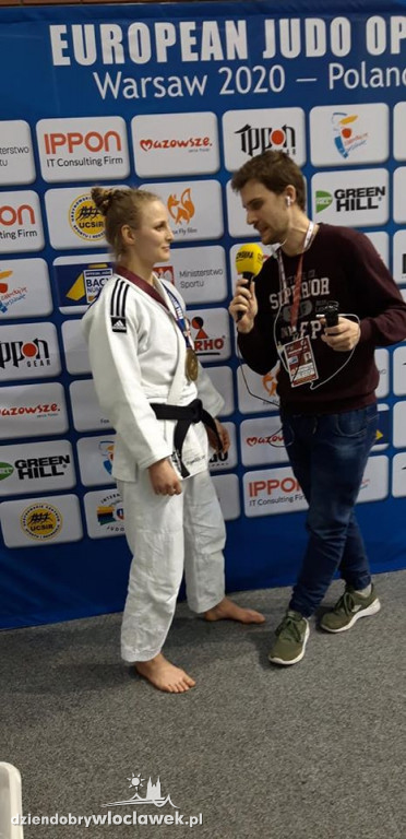 Angelika Szymańska ze złotym medalem