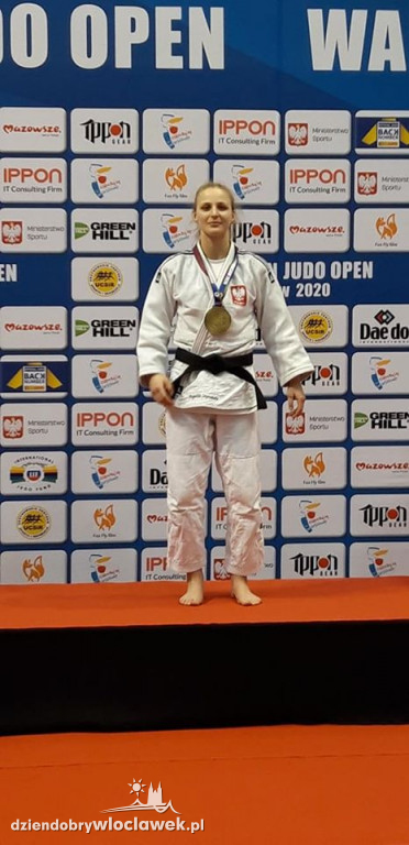 Angelika Szymańska ze złotym medalem