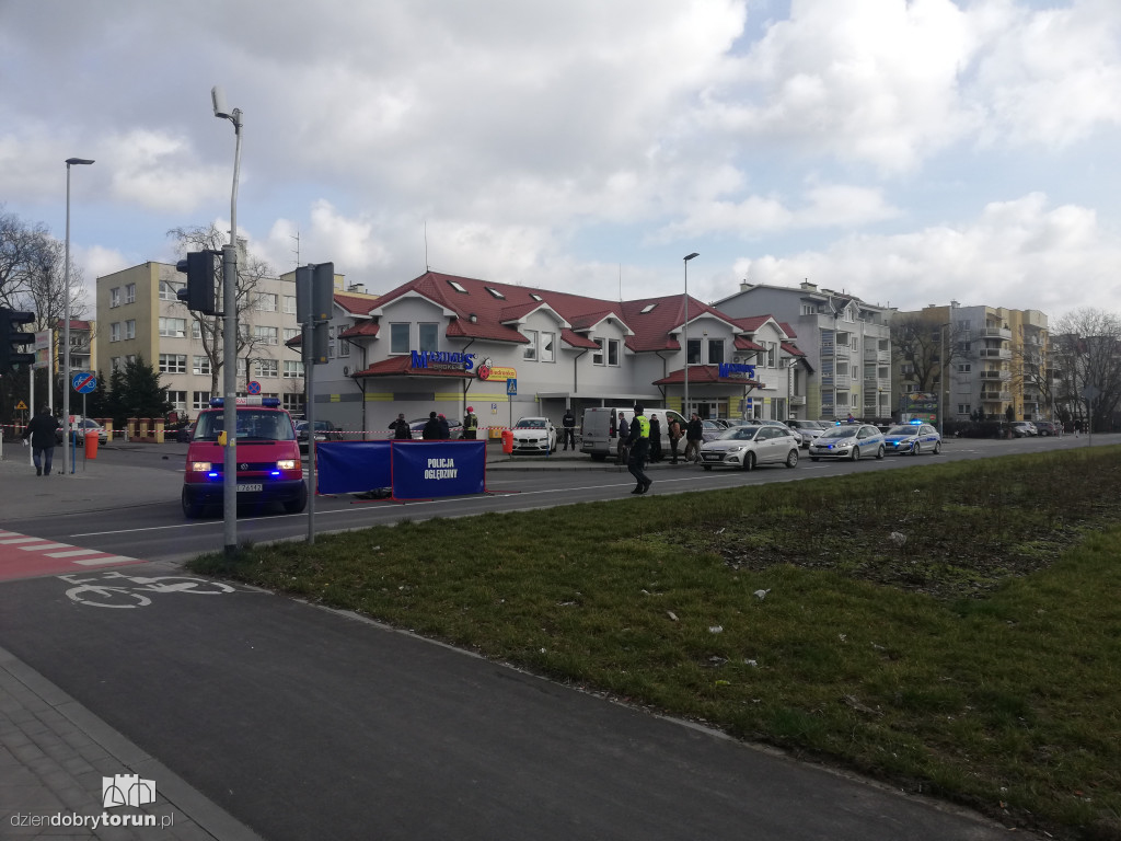 Śmiertelny wypadek przy ul. Bartkiewiczówny