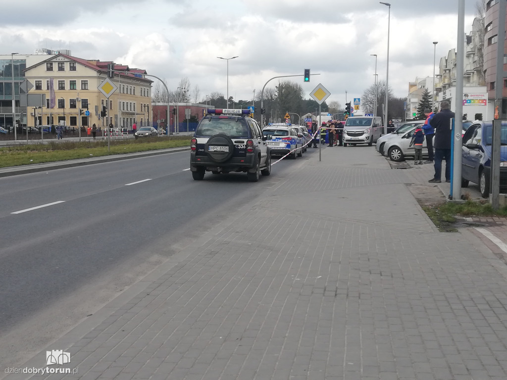 Śmiertelny wypadek przy ul. Bartkiewiczówny