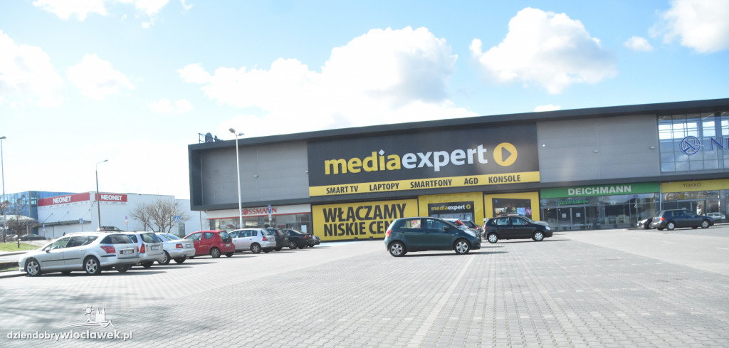 Mniejszy ruch przy włocławskich centrach handlowych