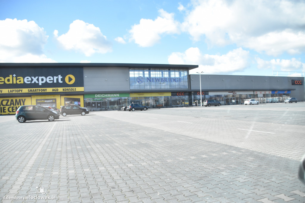 Mniejszy ruch przy włocławskich centrach handlowych