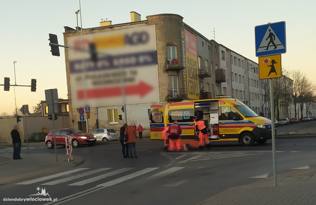Śmiertelne potrącenie w centrum Włocławka
