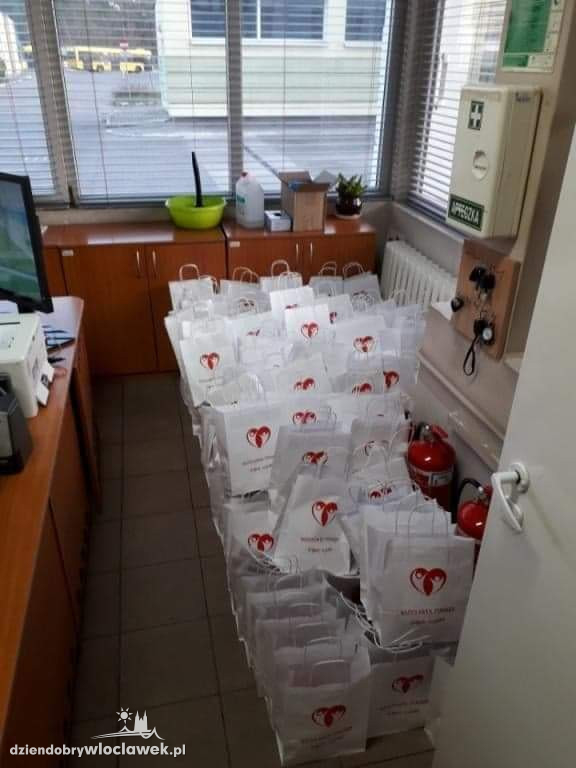 'Włocławek Pomaga' dziękuje kierowcom MPK