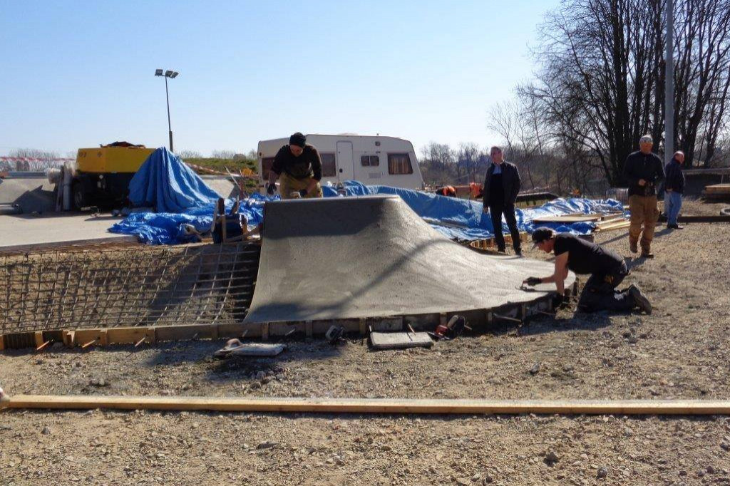 Rozbudowa skateparku na Słodowie