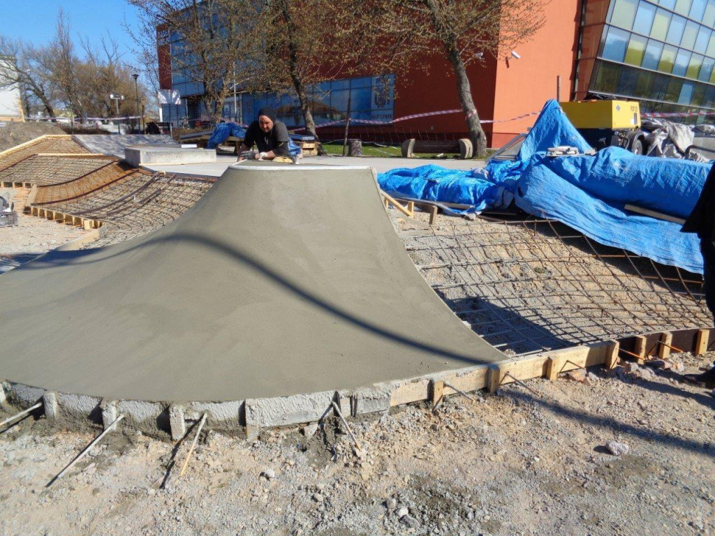 Rozbudowa skateparku na Słodowie
