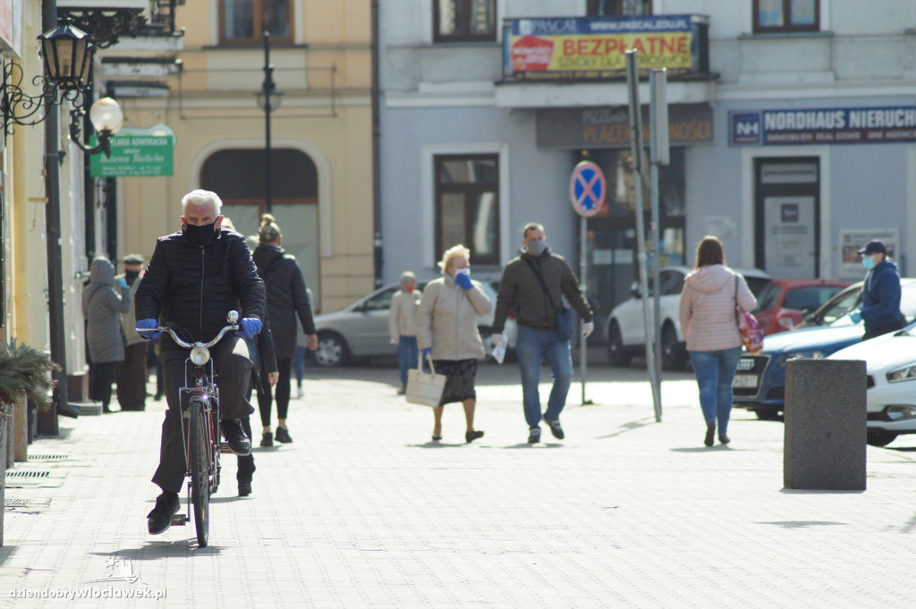 Włocławianie noszą maseczki