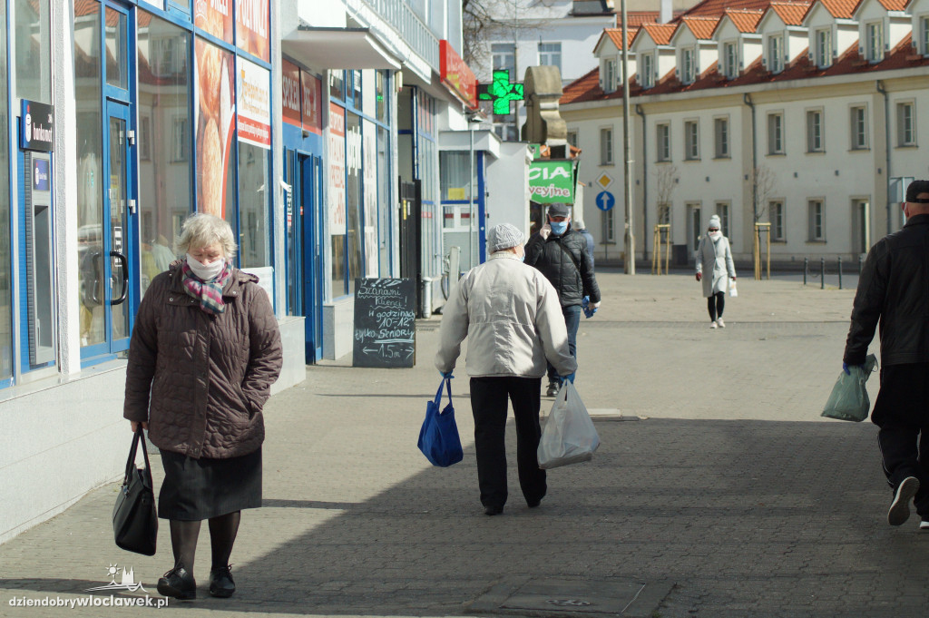 Włocławianie noszą maseczki