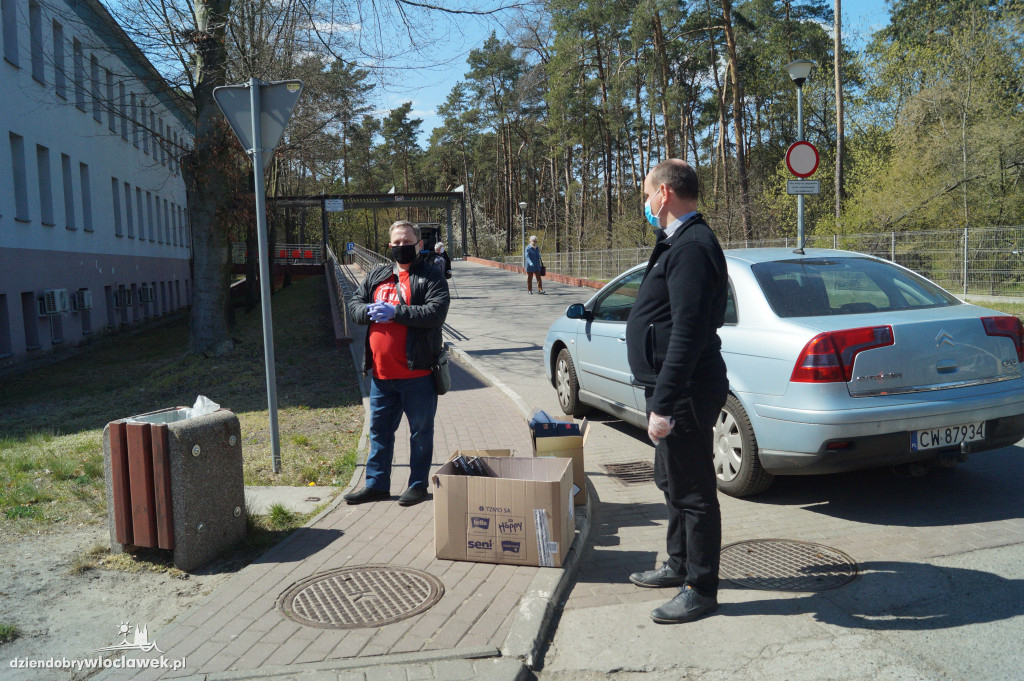 Dary od uczniów LMK trafiły do szpitala