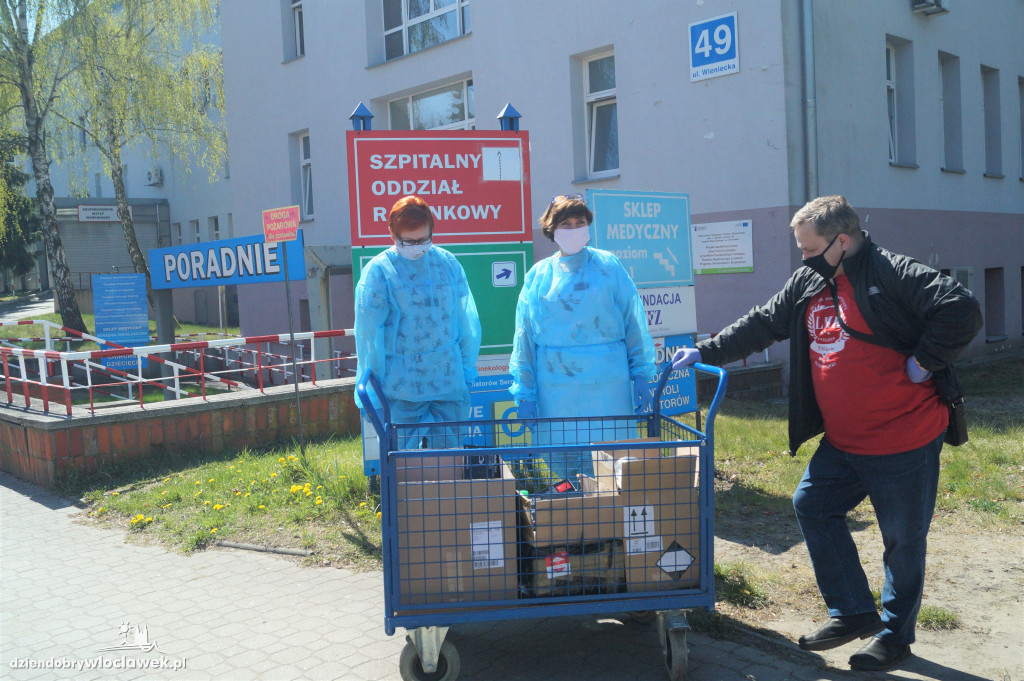Dary od uczniów LMK trafiły do szpitala
