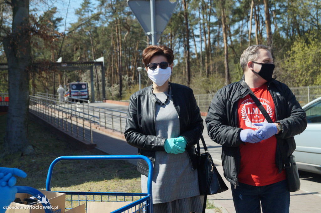 Dary od uczniów LMK trafiły do szpitala
