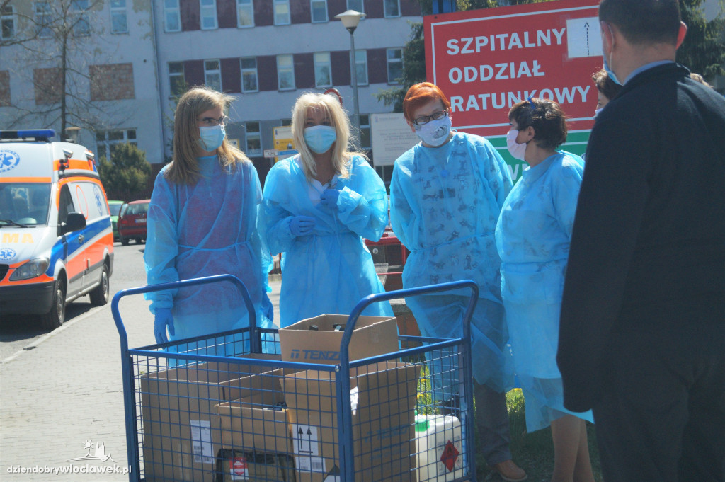 Dary od uczniów LMK trafiły do szpitala