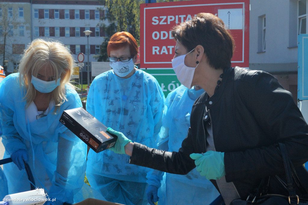 Dary od uczniów LMK trafiły do szpitala