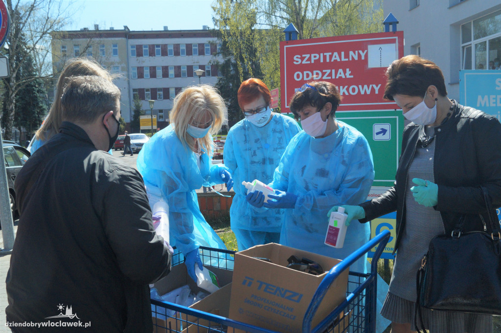Dary od uczniów LMK trafiły do szpitala