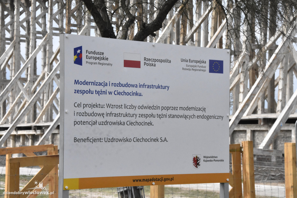 Remont ciechocińskich tężni
