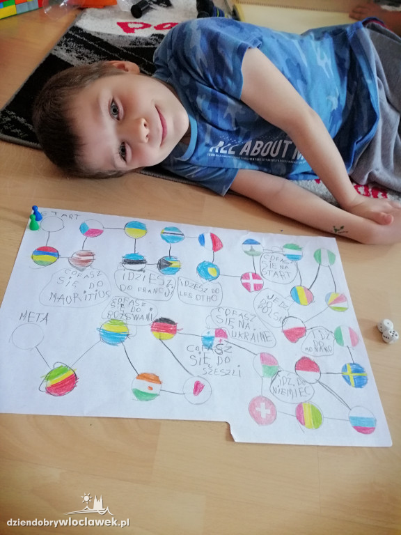 Zdalne nauczanie w Tęczowej Wyspie w PP nr 30